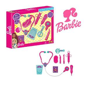 Kit 6 Roupinhas Luxo Para Barbie Vestidos Saia Macacão - Rose