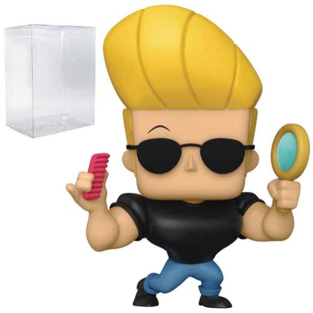 Cartoon Network: Johnny Bravo - Johnny com Mirror & Comb Funko Pop! Figura de vinil (empacotado com caixa de protetor compatível)