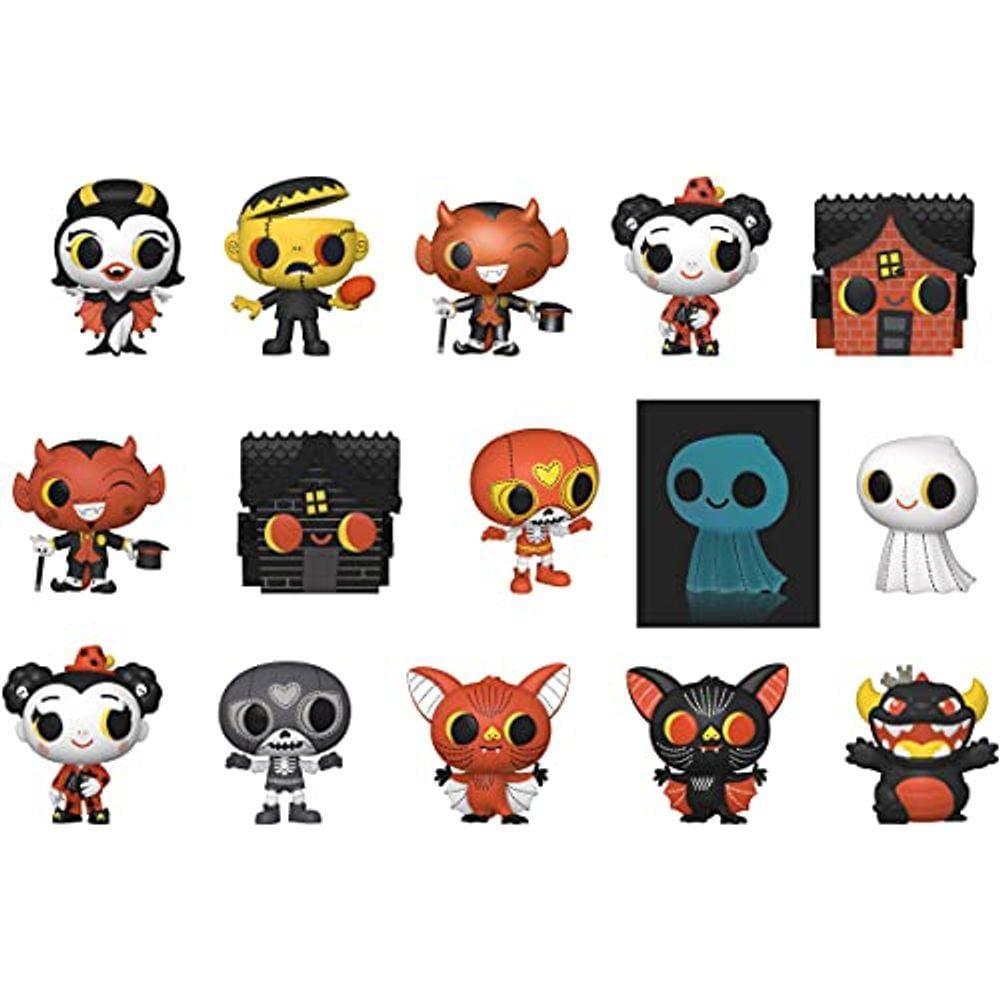 POP Funko Paka Paka: Boo Hollow Series 2 - Cápsula cega, um boneco misterioso, multicolorido