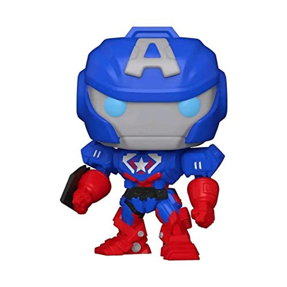 Funko Pop! Marvel: Avengers Mech Strike - Capitão América (Glow)