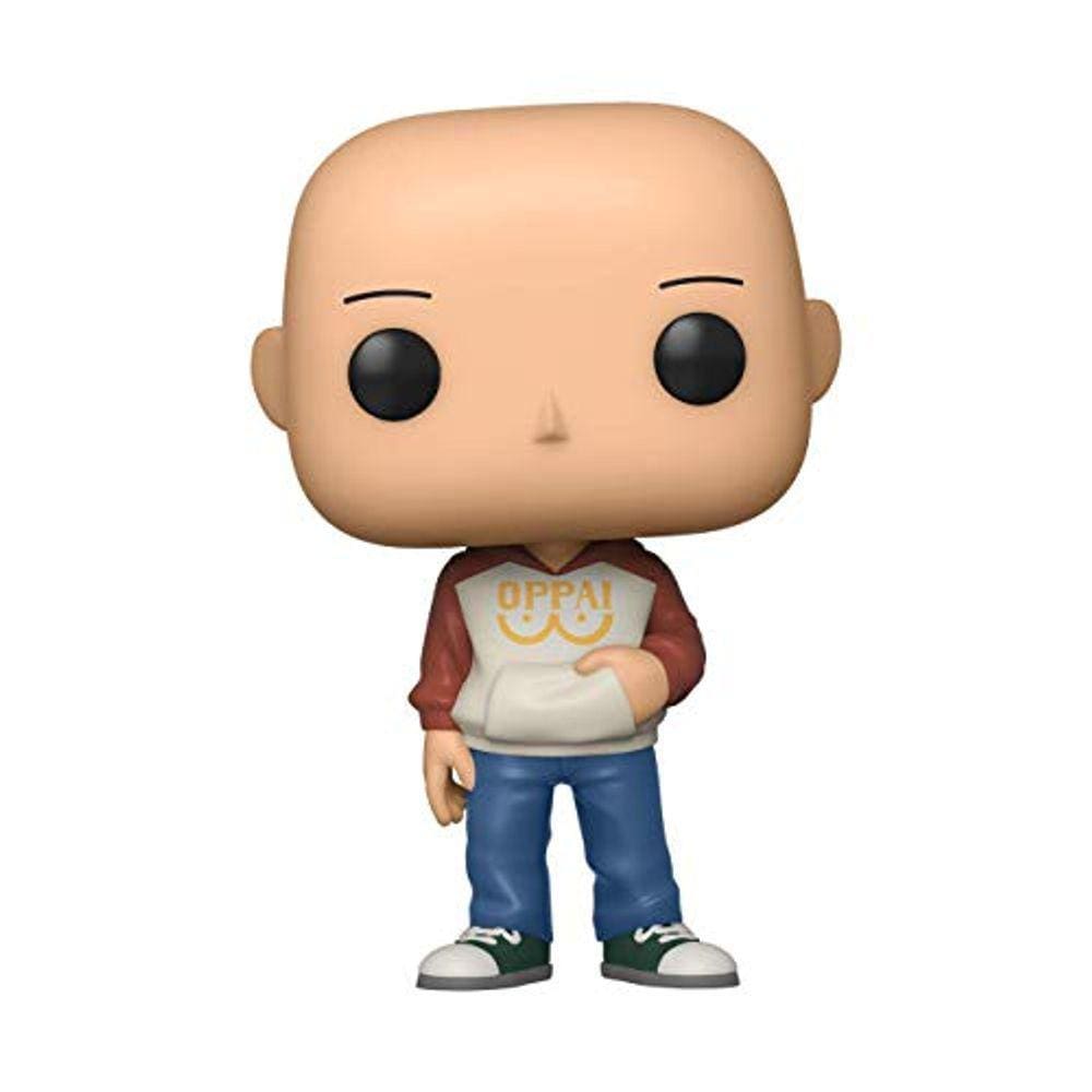 Funko Pop! Anime: One Punch Man - Saitama casual, multicolorido, 3,75 polegadas