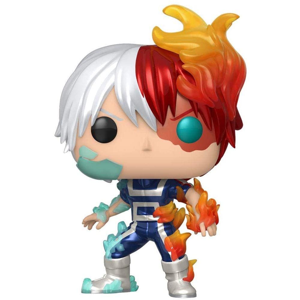 Funko POP! Animação My Hero Academia Todoroki (Metálica), Exclusiva