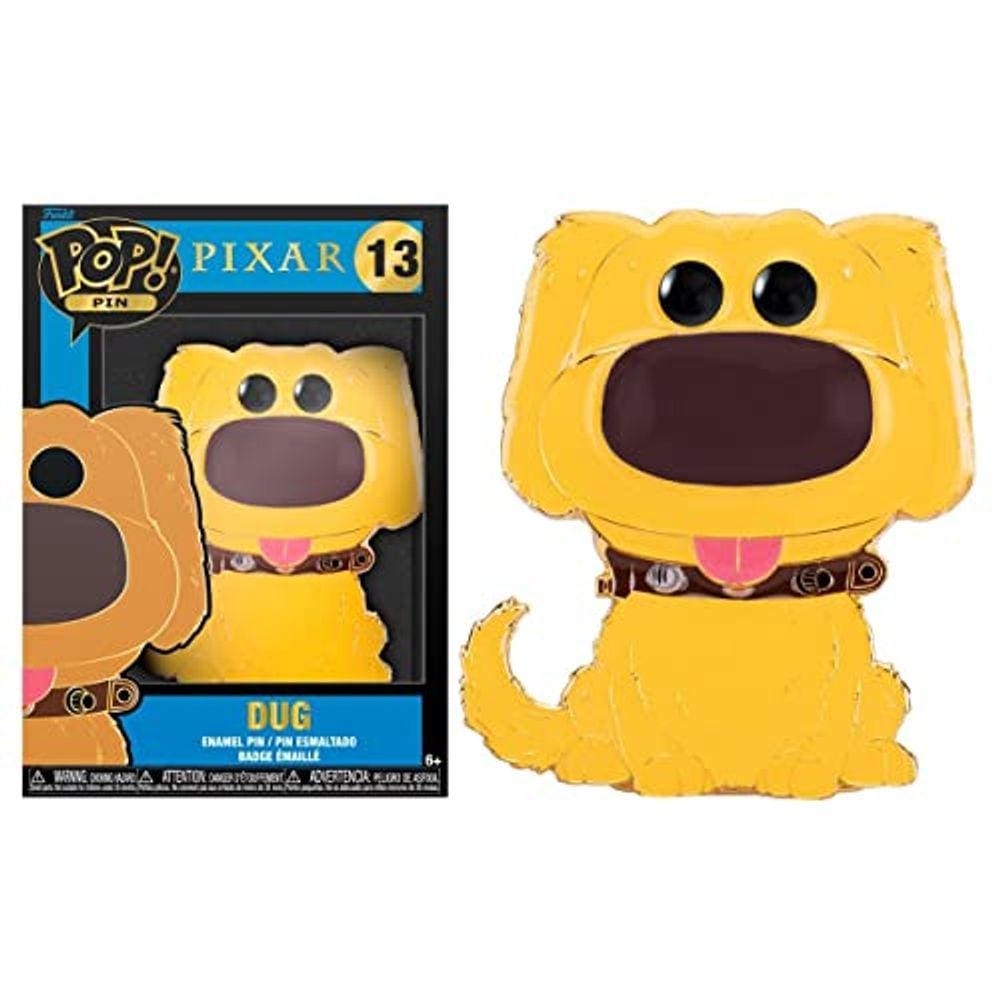 Funko Pop! Pins de tamanho Disney Pixar: UP - Dug (Styles May V
