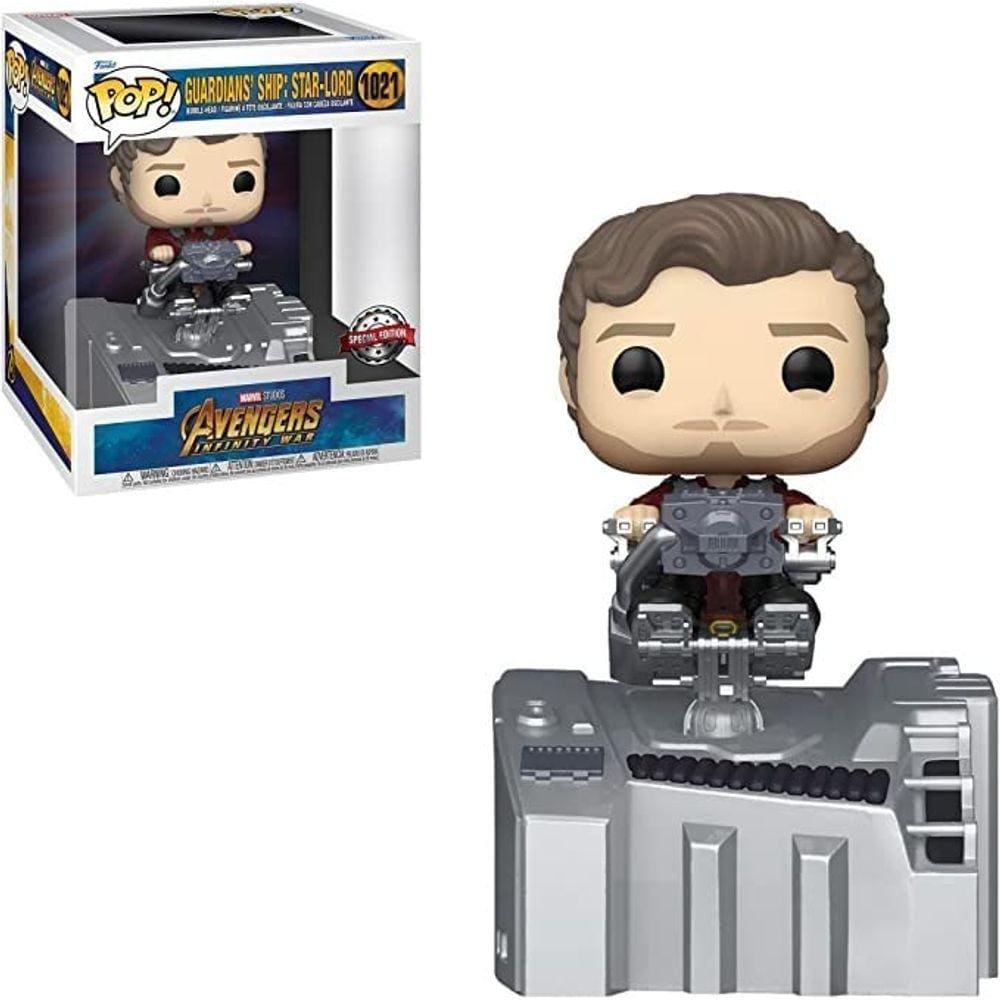 Funko Guardians` Ship: Star-Lord Deluxe Edição Especial Po