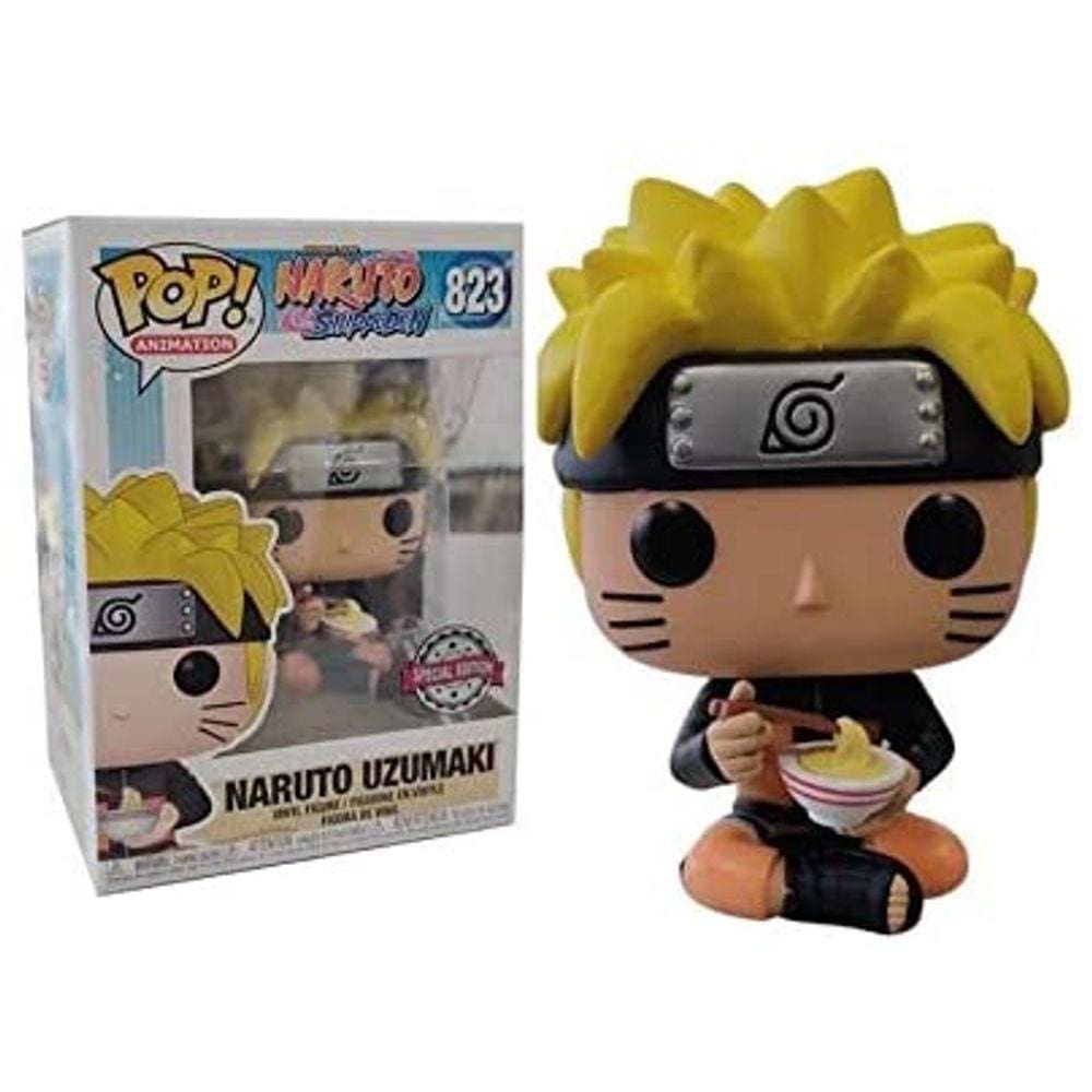 Funko Pop Naruto Uzumaki com Edição Especial de Macarrão Exclusivo