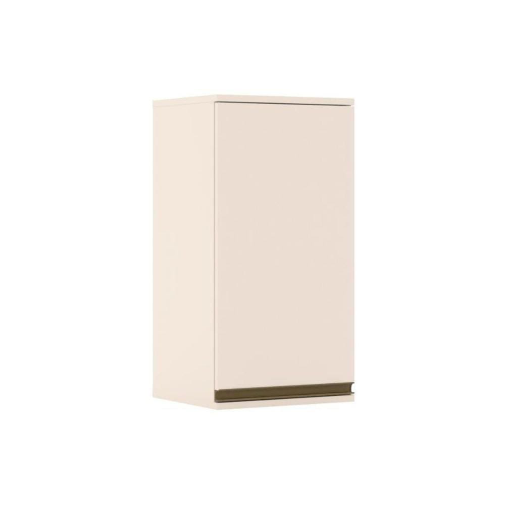 Armário Aéreo P/ Cozinha Connect 1 Porta 35cm Off White - Henn