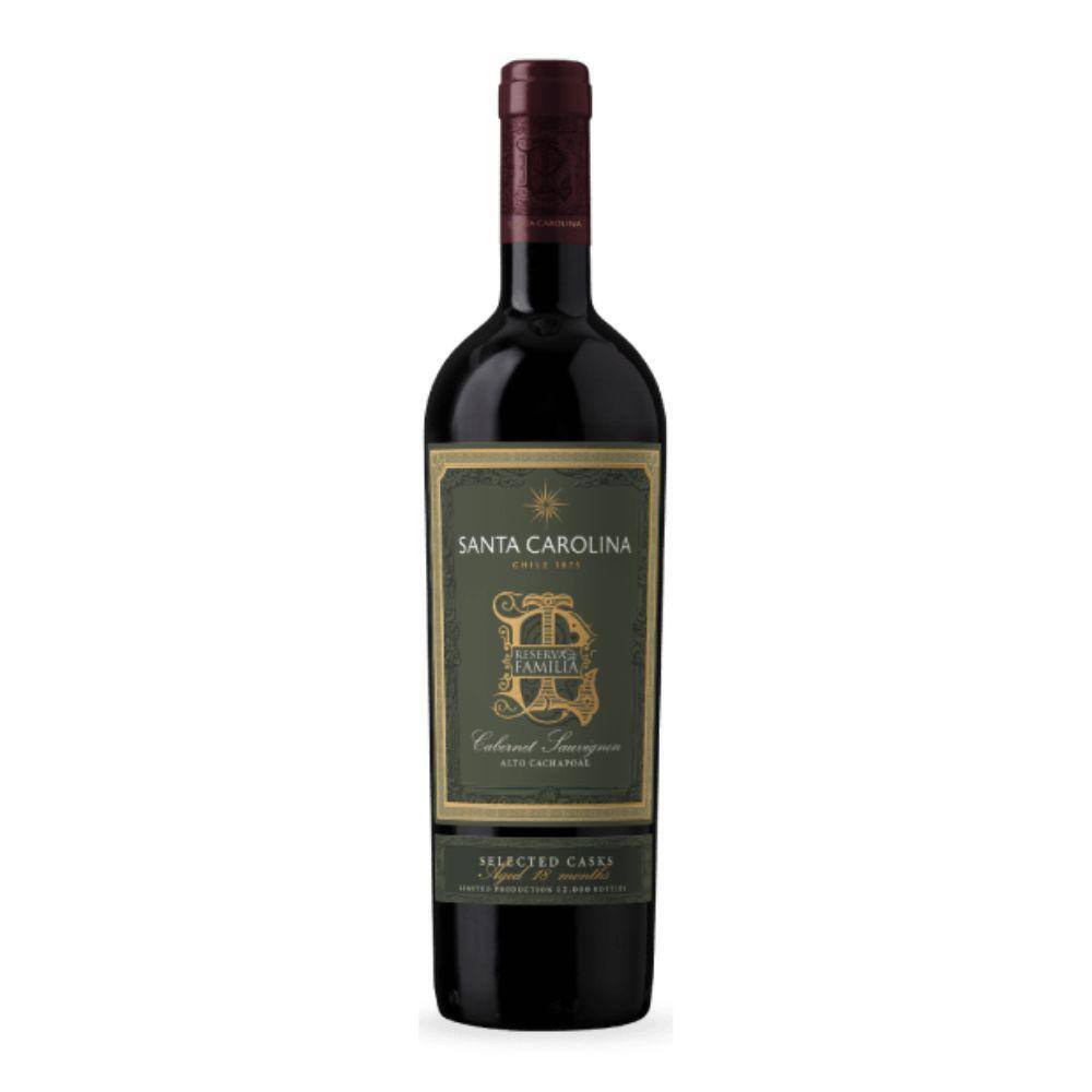 Vinho Santa Carolina Reserva de Família Select Cask Cabernet Sauvignon Tinto Chile 750ml