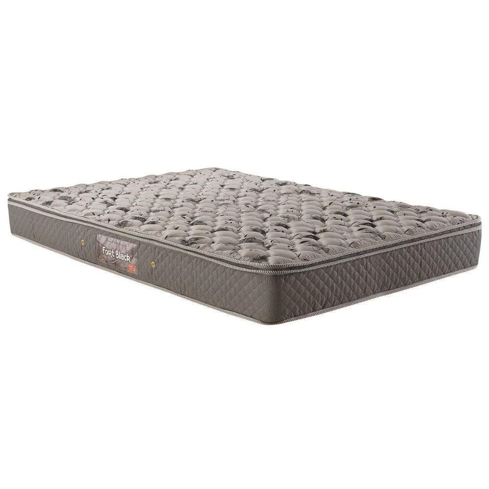Colchão Queen Anatômico Ag 65 Fort Black Pillow Top (158X198X22) - Herval