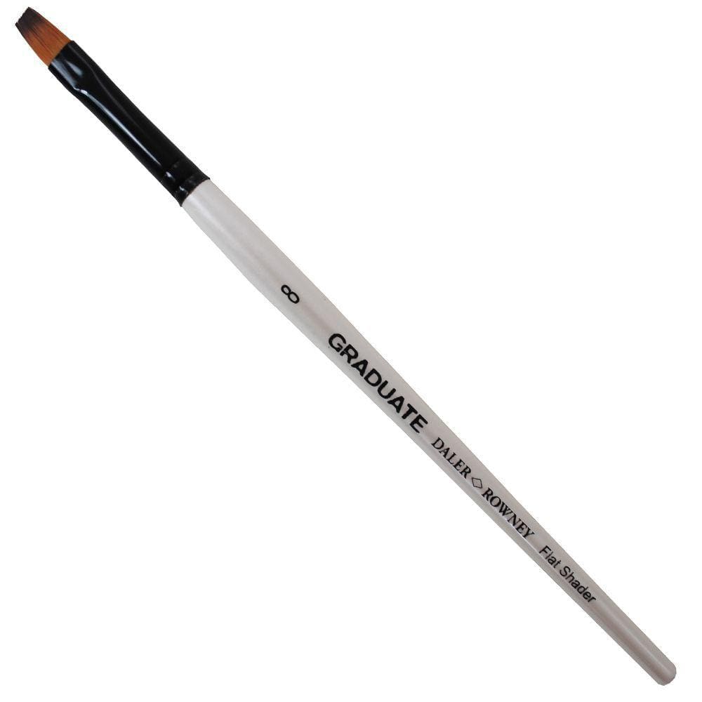 Pincel Daler Rowney Graduate Flat Shader (Chato Médio) 8 Sintético 212160008