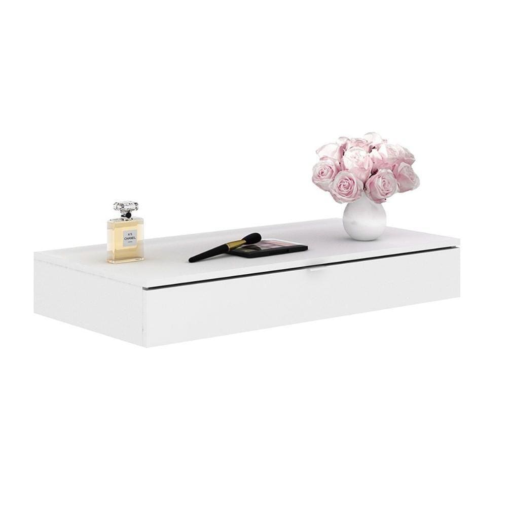 Penteadeira Infantil Supensa Pe-2004 C/ 1 Gaveta Branco - Tecno Mobili