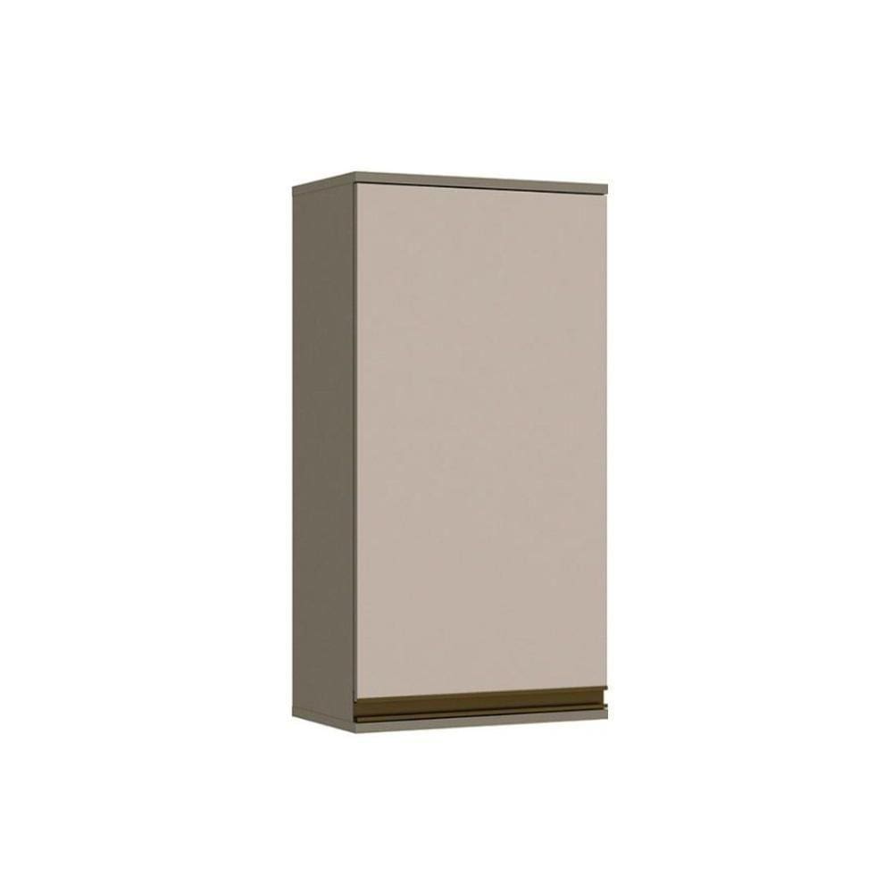 Armário Aéreo Cozinha Modulado Connect 1 Porta Duna/cristal - Henn