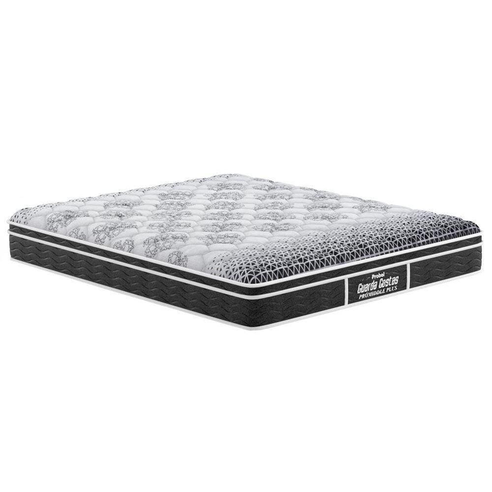Colchão Queen Ortopédico D28 / Ep Anatômico Prómiddle Plus Pillow Black (158X198X24) - Probel