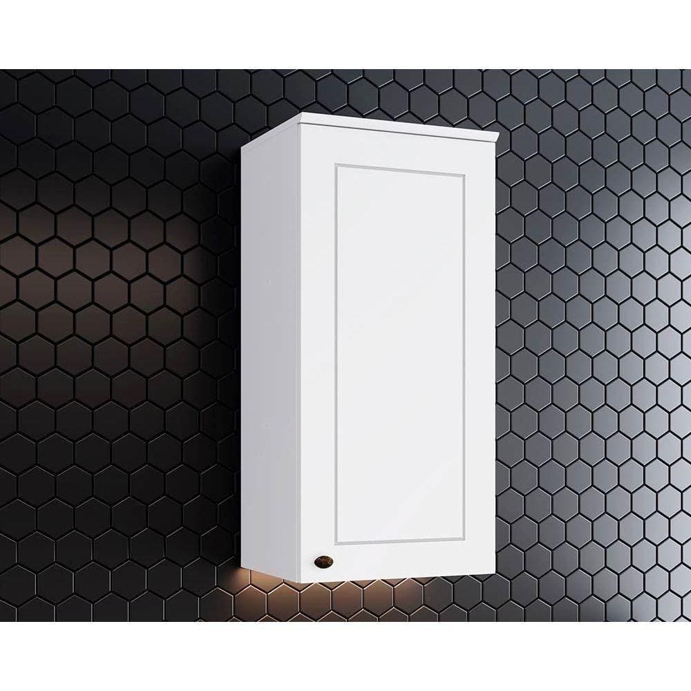 Armário De Cozinha Modulado Americana 1 Porta Branco - Henn