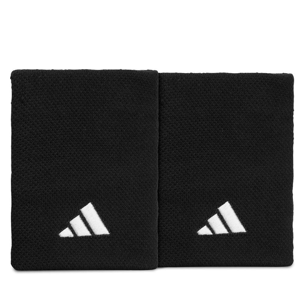 Munhequeira Adidas Tennis WB Longa com 02 unidades Preta e Branca
