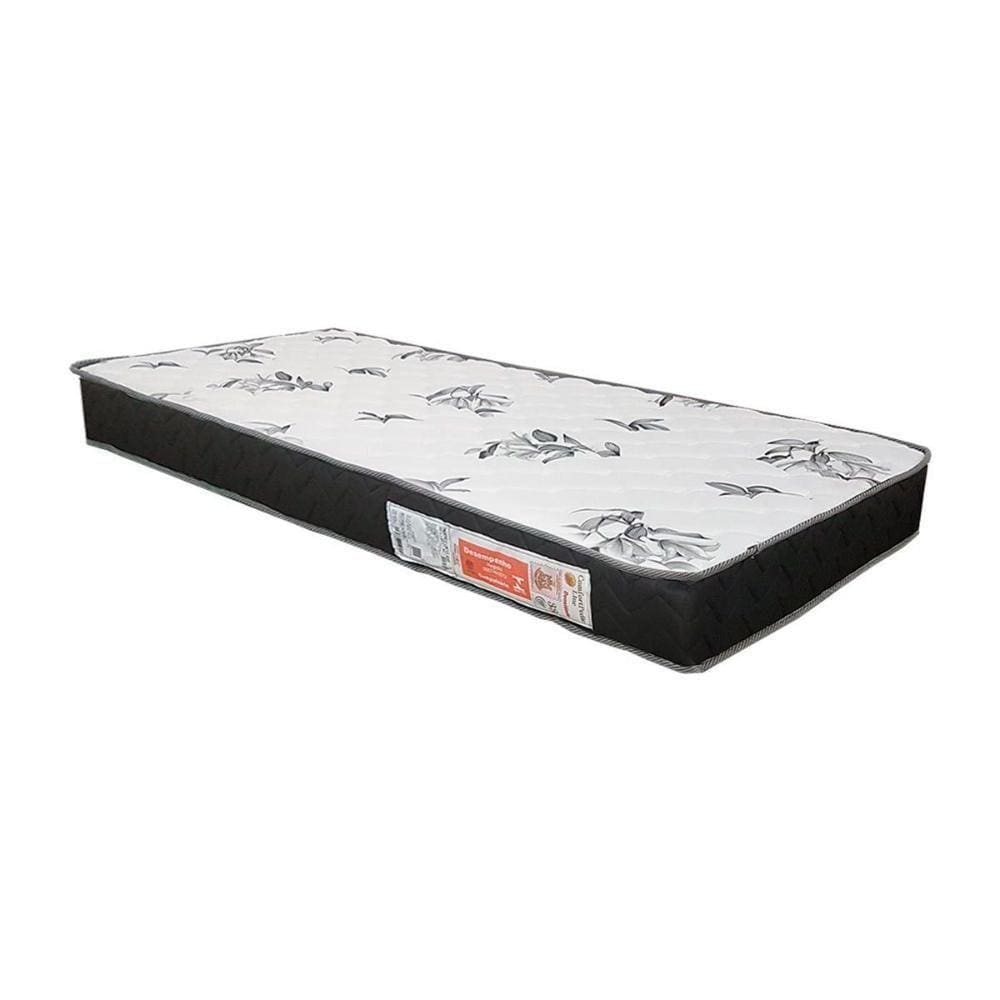 Colchão Solteiro Espuma D33 Comfortpedic Line Black (78X188X14) - Orthoflex