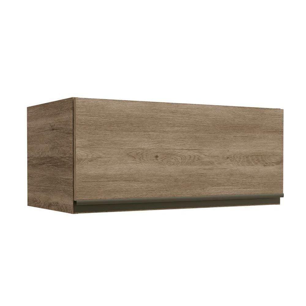 Armário De Cozinha Modulado Maxxi G769 1 Porta Basculante Nogal - Kappesberg