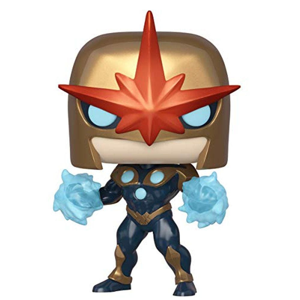 Funko Pop! Boneco de vinil Marvel: Nova Prime, multicolorido