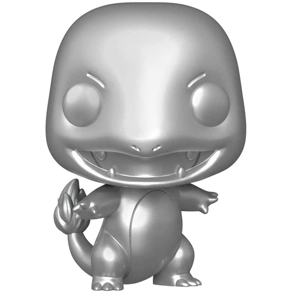 Funko Pop! Jogos: Pokemon - Charmander (Prata Metálica)