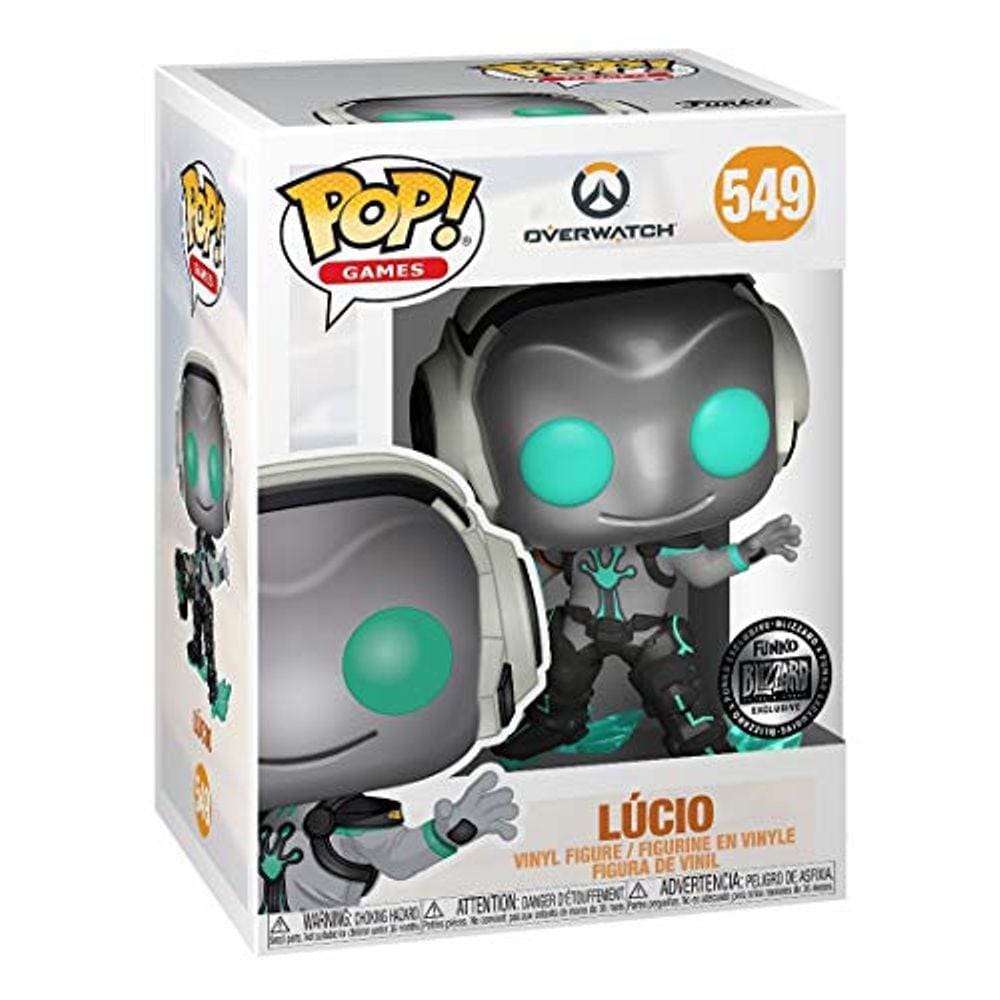 Funko Pop! Overwatch Ribbit Lucio Blizzard Blizzon 2019 Exclusivo