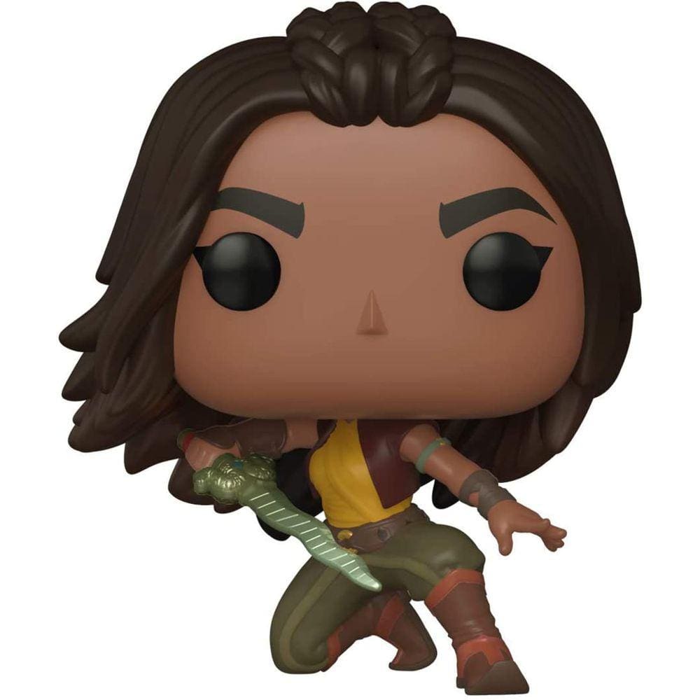 Funko Pop! Disney: Raya e O Último Dragão - Raya Warrior, 3,75 polegadas
