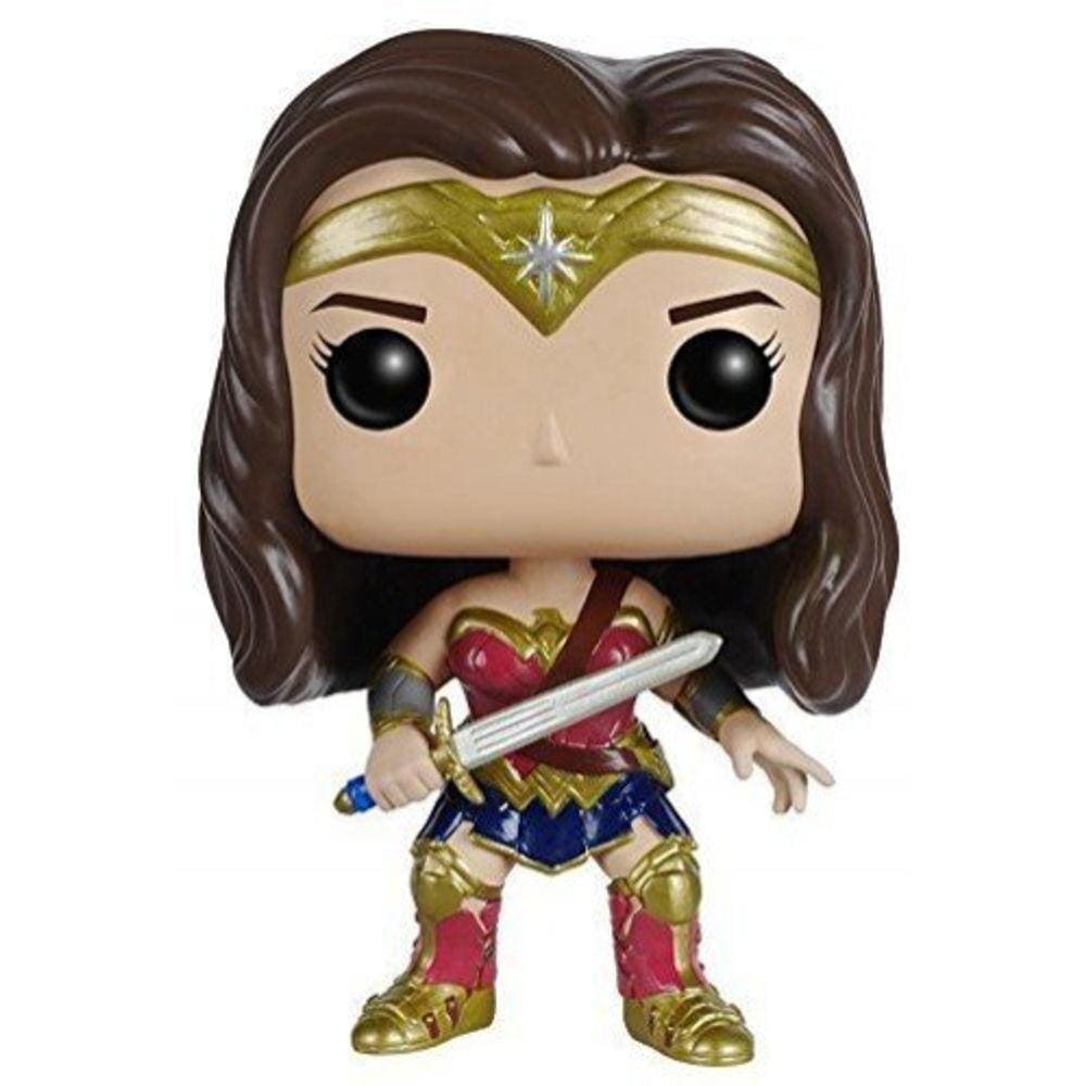 Funko POP Heroes: Batman vs Superman - Wonder Woman Action Figure,Multi-colored,3.75 polegadas