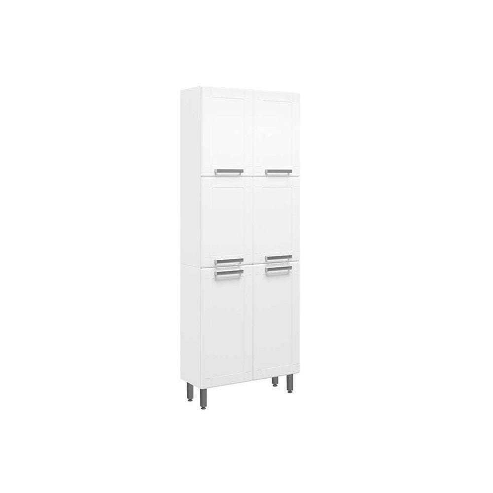 Paneleiro De Cozinha Modulado Múltipla 6036 C/ 6 Portas Branco - Bertolini