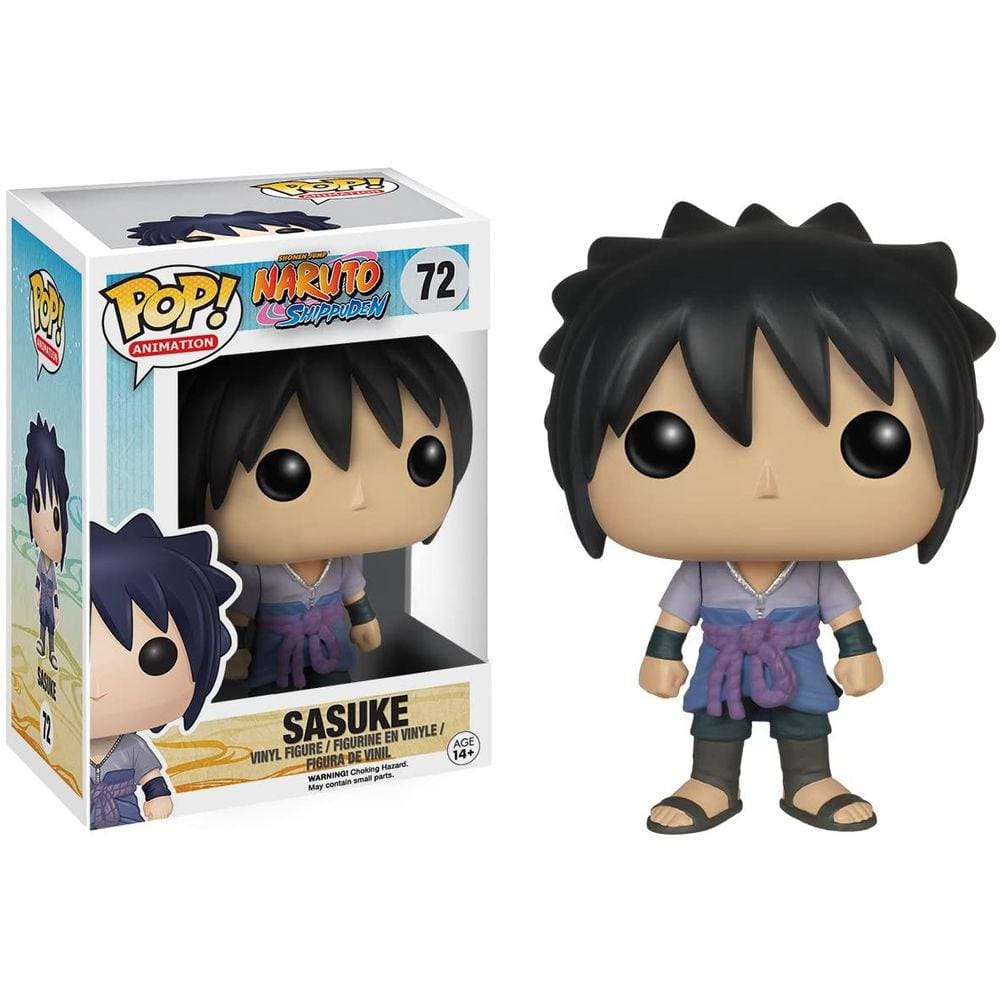 Funko POP Anime: Figura de Ação de Naruto Sasuke