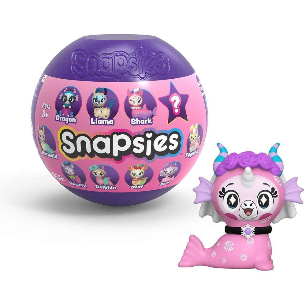 Funko Snapsies Toy, Mix and Match Surprise Blind Capsule (One Capsule) com acessórios, presente para meninas de 5 anos ou mais