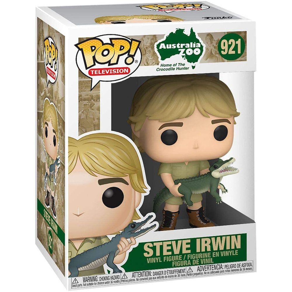 Funko Pop! TV: Caçador de Crocodilos - Steve Irwin Vinyl Figure (Estilos Podem Variar)