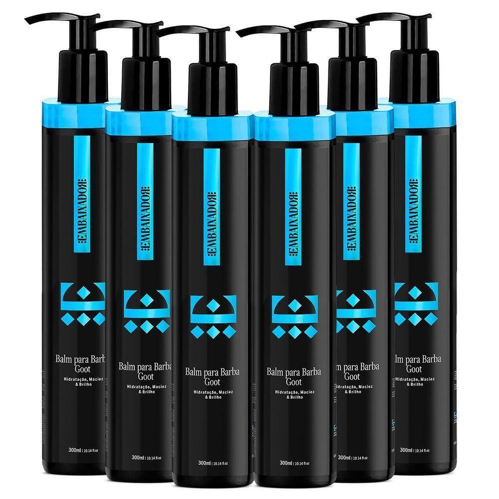 Kit 06 Balm Para Barba Goot Embaixador 300Ml