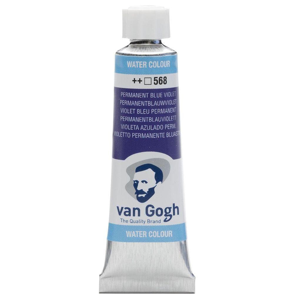 Tinta Aquarela Talens Van Gogh 568 Permanent Blue Violet 10ml 20015681