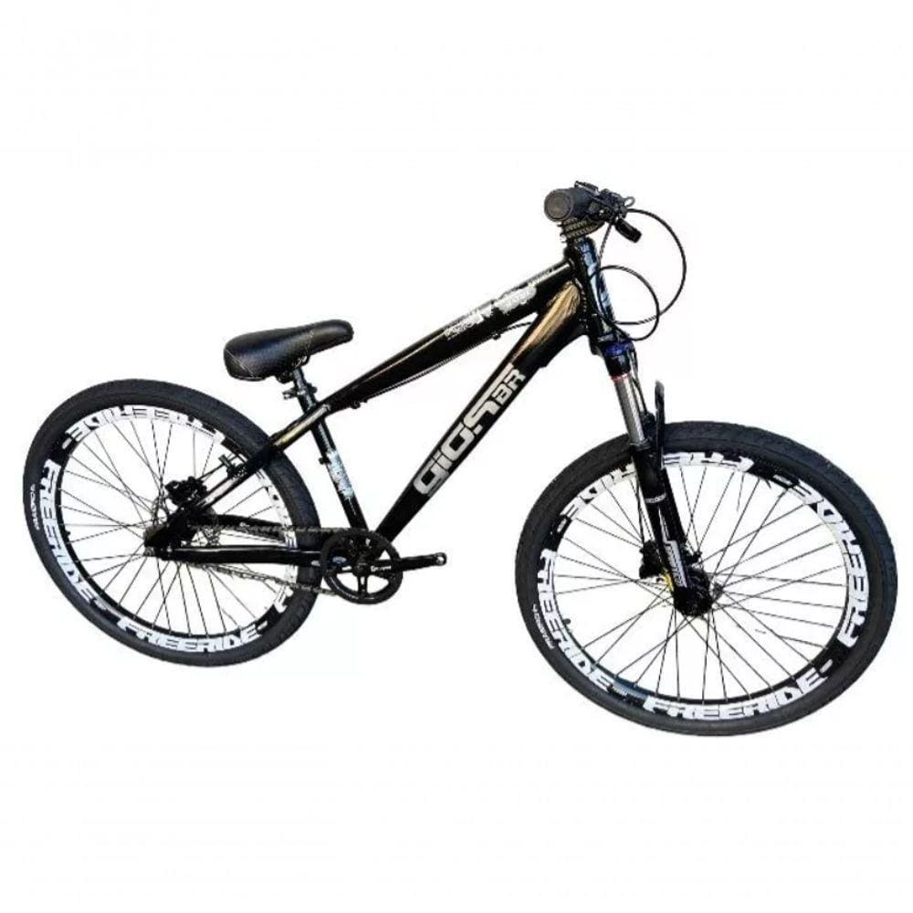 Bicicleta Gios Frx Evo Aro 26 Freeride Freio Disco Hidráulico Preto Cinza