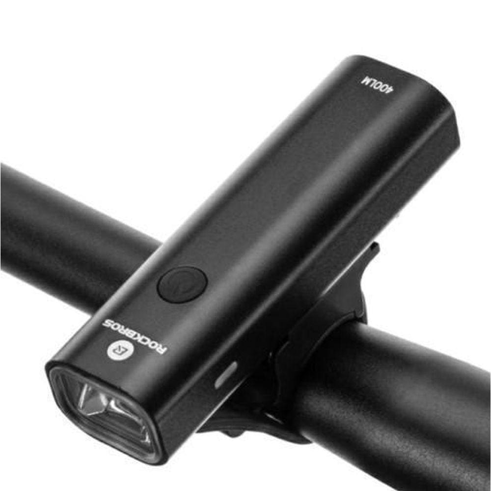 Farol Lanterna Alumínio Bike 122G 400 Lúmens Rockbros