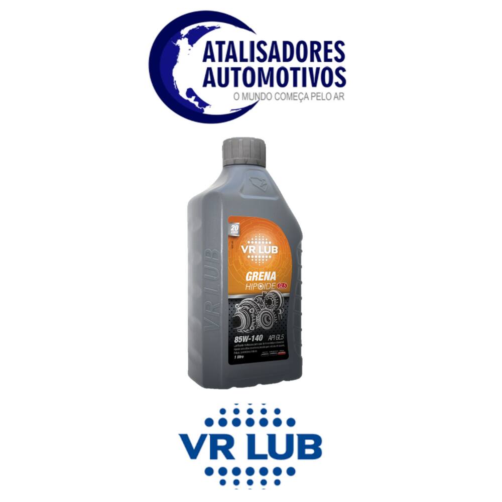 Lubrificante 85W140 PARA CAIXAS DE TRANSMISSÃO E DIFERENCIAIS 1L- VR Lub