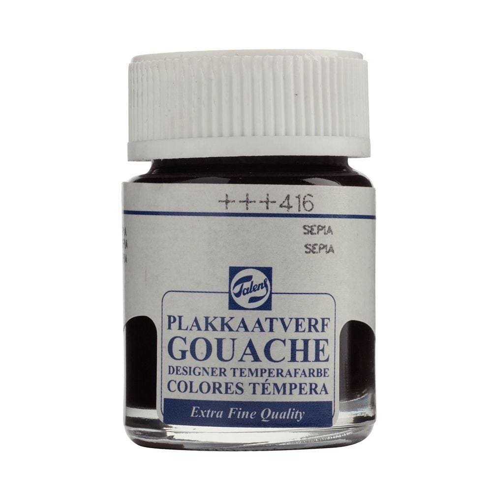 Tinta Gouache Extra Fine Sepia 16ml Talens 08164162
