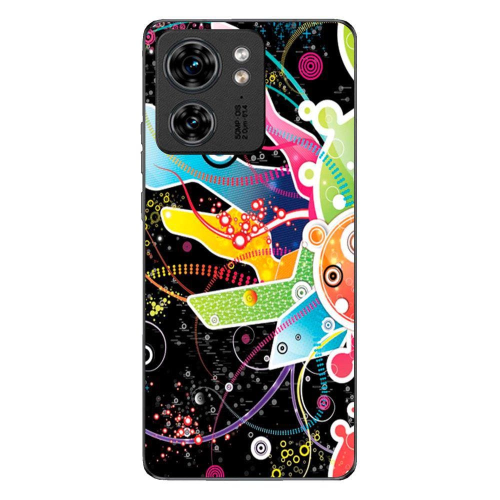 Capa Adesivo Skin058 Verso Para Motorola Edge 40