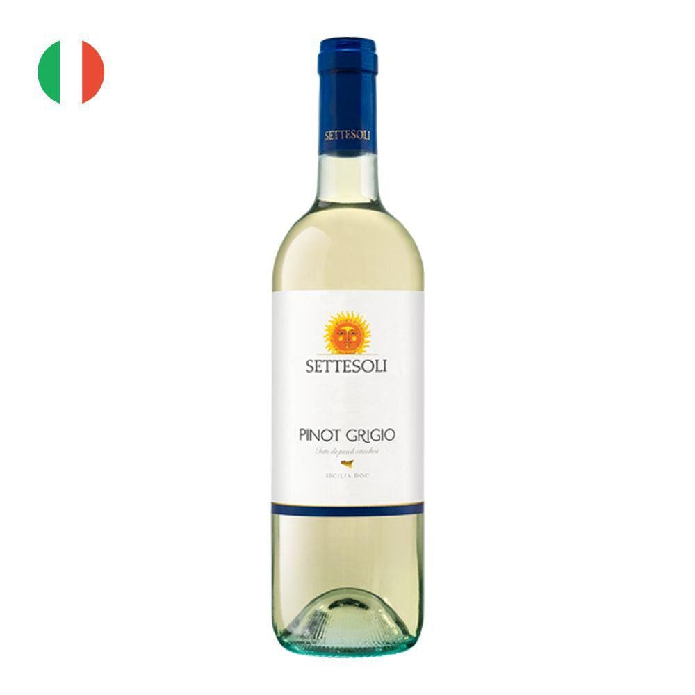 Vinho Settesoli Pinot Grigio Branco Itália 750ml