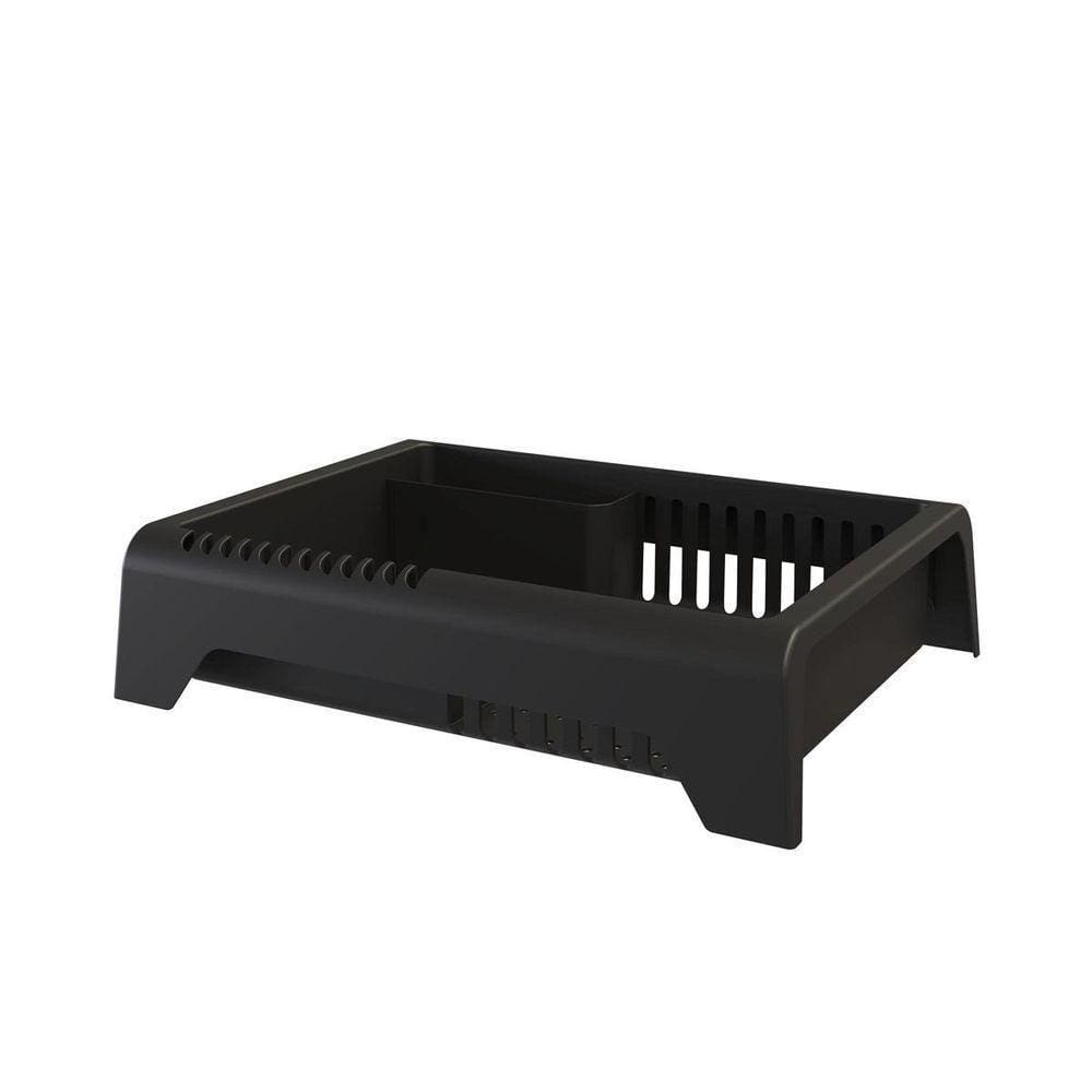 Escorredor De Louça Em Plástico Smile - Stolf Preto