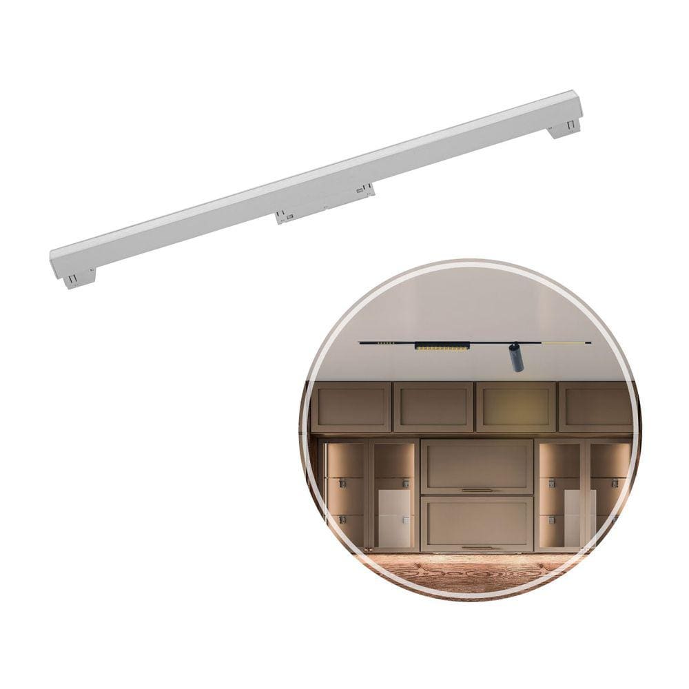 Luminária Difusa Mag. Branca 36W C. Inferior P/ Perfil K20 DS9972 Delis ST2804