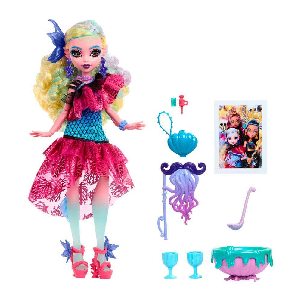 Boneca Monster High Clawdeen Wolf Moda Fashion Com Filhote