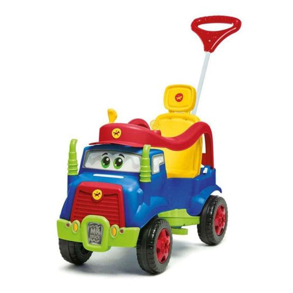 Carrinho De Passeio e Pedal Infantil MK Truck Calesita