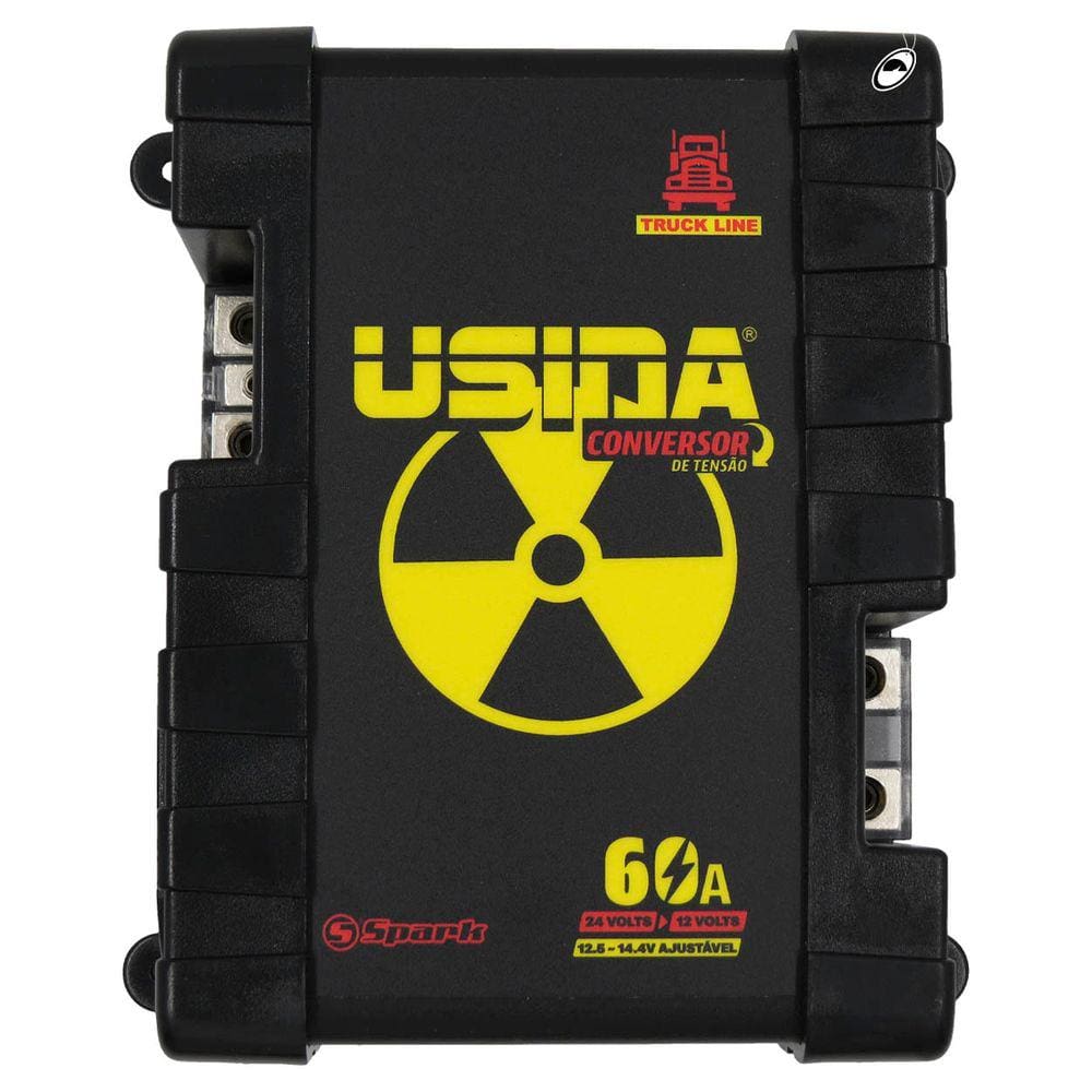 Redutor Conversor Tensão Usina 24V para 12V 60A Truck Line Converter