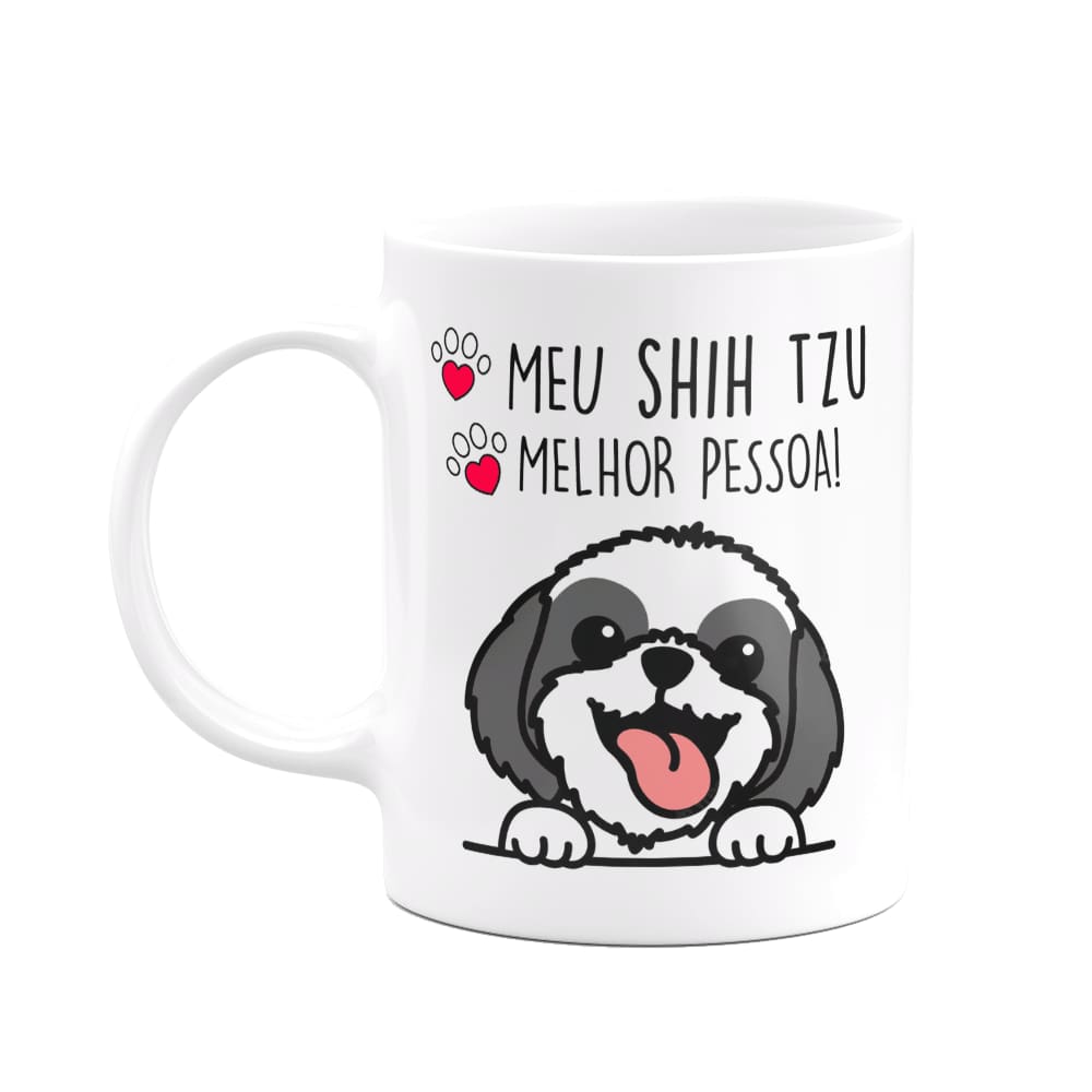 Caneca Dog - Meu Shih tzu, melhor pessoa! M2