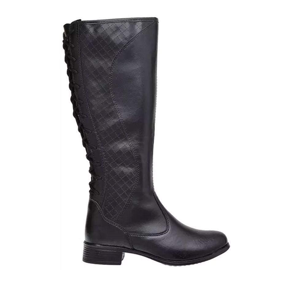Bota Feminina Montaria Ajustavel Bella Ruth Preta