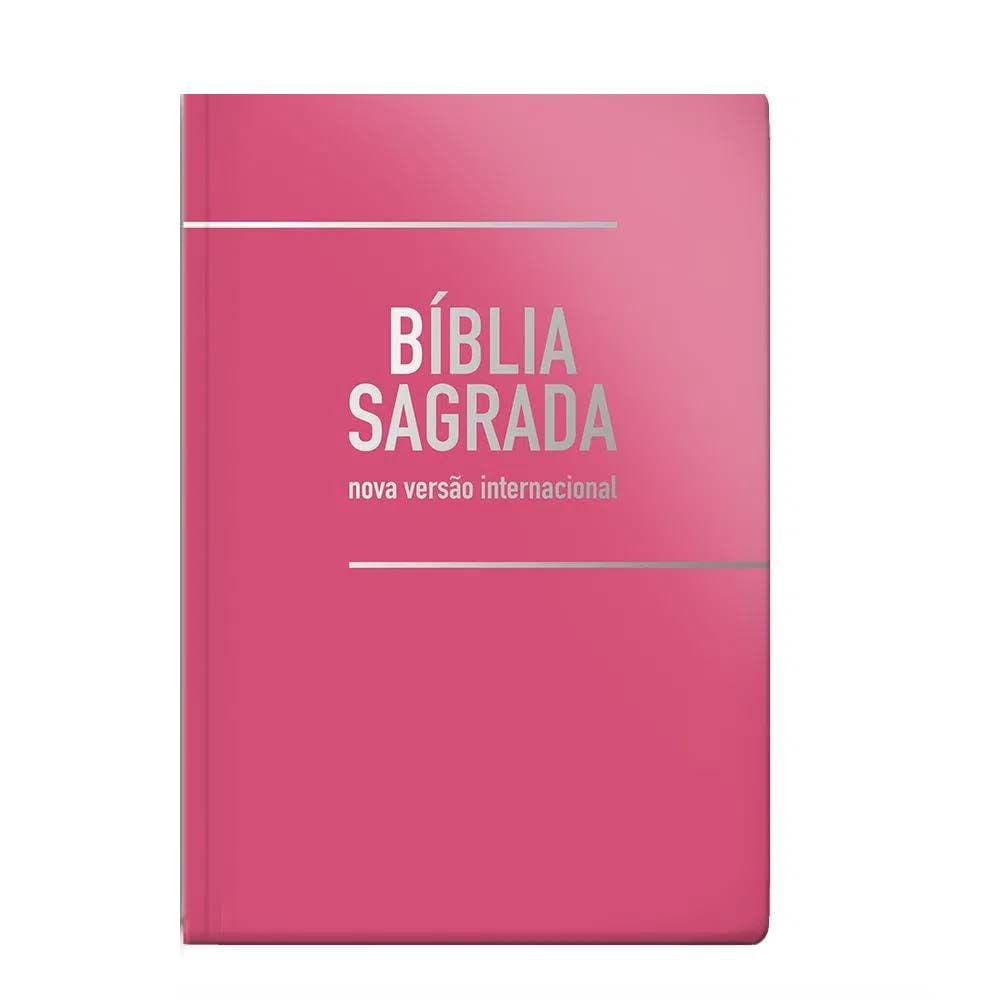 Bíblia NVI Letra Gigante - Luxo Especial Rosa
