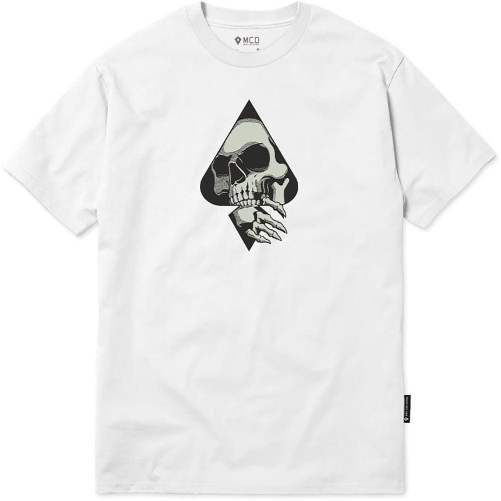 Camiseta MCD Regular Caveira Espada S24 Masculina Branco