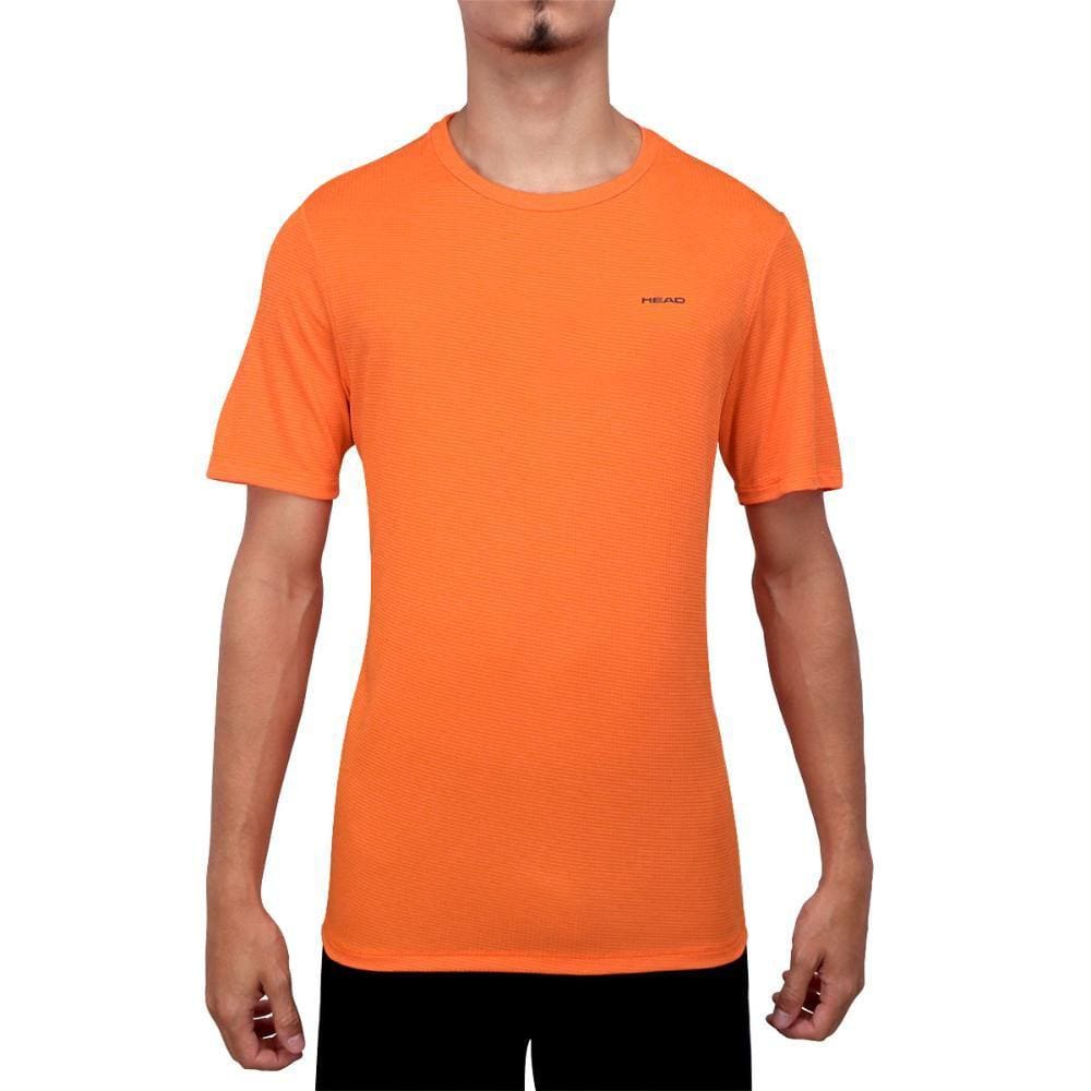 Camiseta Head Ludo Square Lateral Laranja