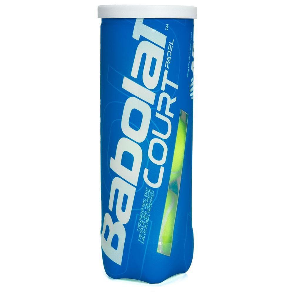 Bola de Padel Babolat Court Padel Tubo com 03 Bolas