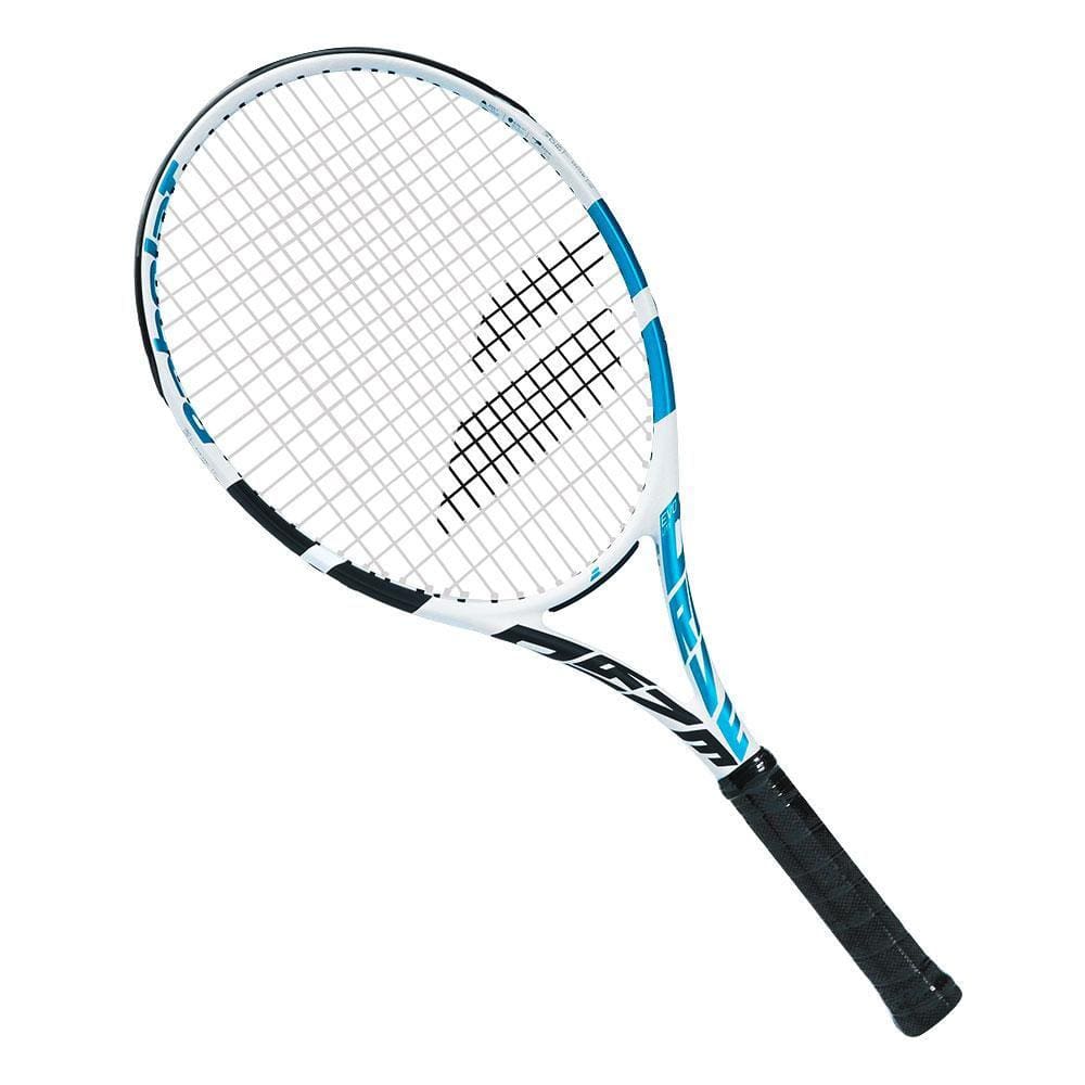 Raquete de Tênis Babolat Evo Drive Lite 255g Branca e Azul