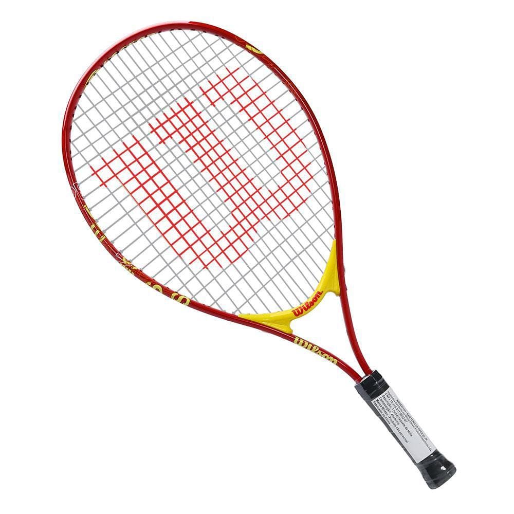 Raquete de Tênis Juvenil Wilson US Open 23 Vermelha e Amarela